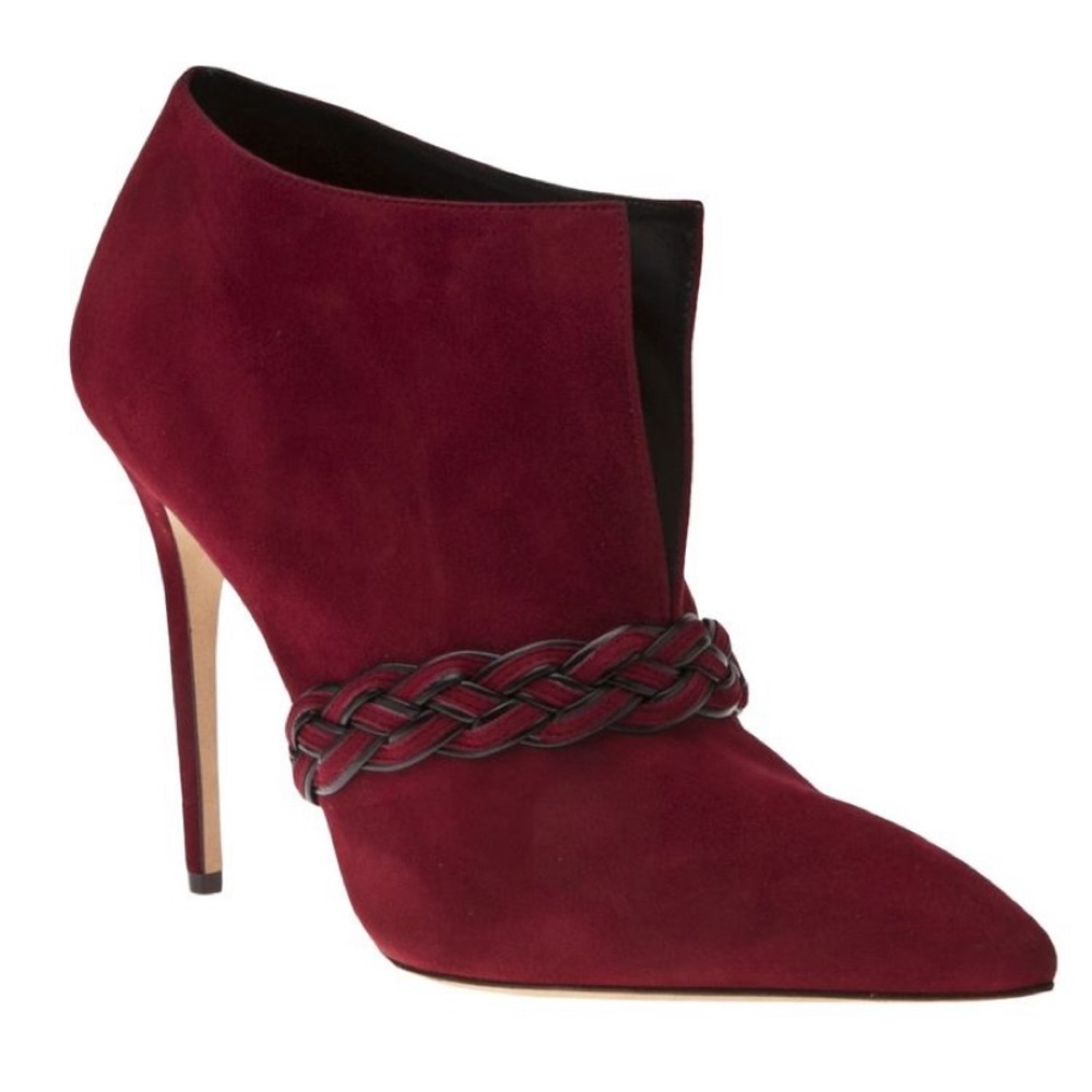 Alexandre Birman red booties